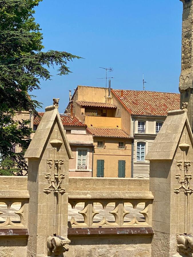 Tresors De La Cathedrale, Maison De Ville Sur 4 Niveaux Narbona Exterior foto