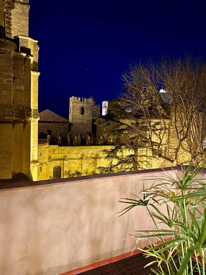 Tresors De La Cathedrale, Maison De Ville Sur 4 Niveaux Narbona Exterior foto