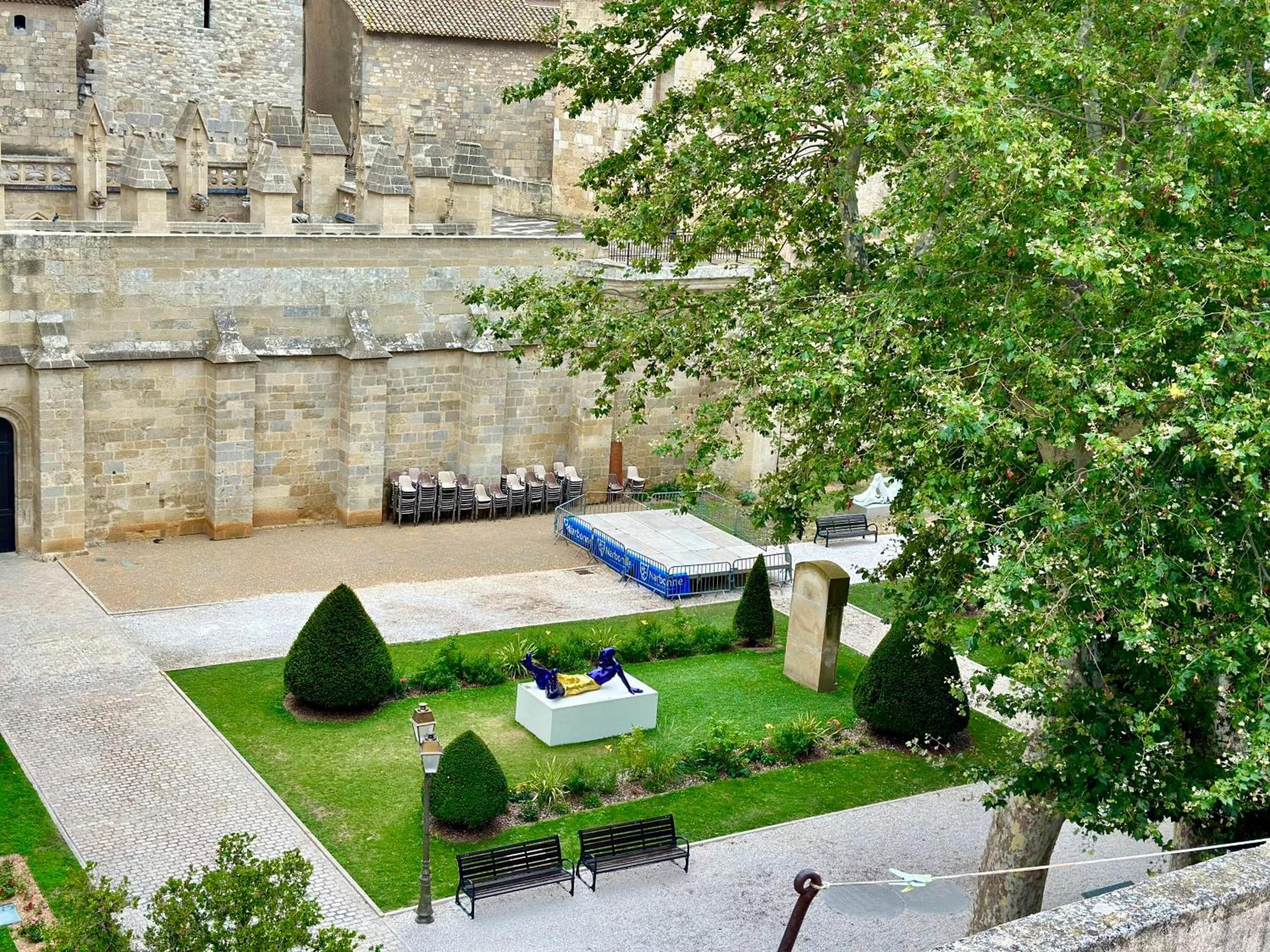 Tresors De La Cathedrale, Maison De Ville Sur 4 Niveaux Narbona Exterior foto